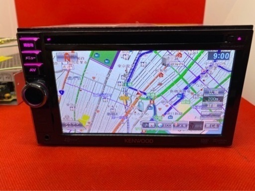 KENWOOD 2024年春地図　MDV-D406BT 新品バックカメラ付 ⭐︎美品⭐︎KENWOOD 2024春地図 MDV-D504BTW 新品バックカメラ