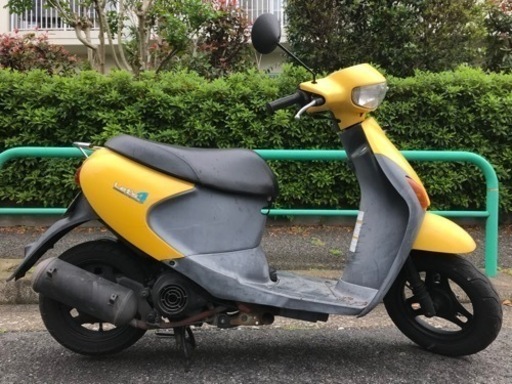再値下げ値下げ‼︎【良品】 原付 スズキ レッツ4 黄色 4st S32 スズキ