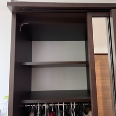 🌟20万弱オーダー家具　ハンガー&棚&姿見鏡