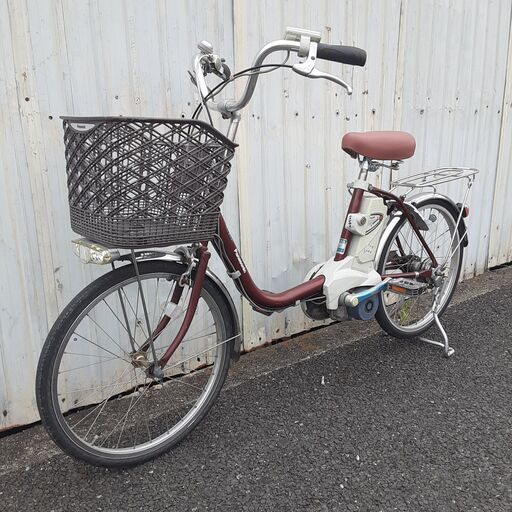 R4083電動アシスト自転車　2010年パナソニック　リチウムViVi20　充電器　バッテリー　鍵1本付き　電動自転