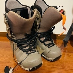 BURTONスノーボード、バインディング、ブーツ3点セット