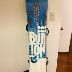 BURTONスノーボード、バインディング、ブーツ3点セット