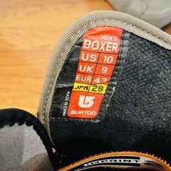 BURTONスノーボード、バインディング、ブーツ3点セット