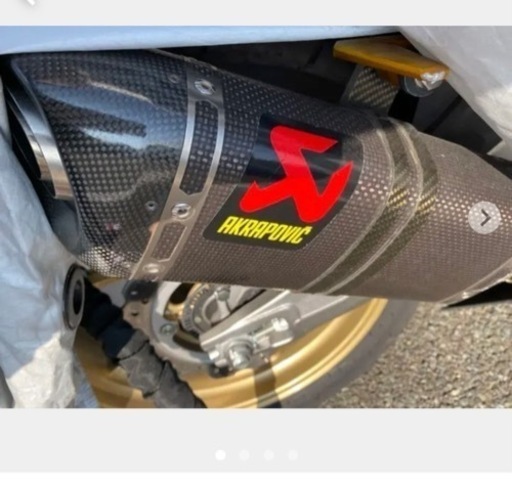 CBR250RR アクラポビッチマフラースリッポン