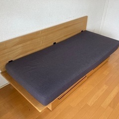 商品No.5 無印良品 ソファベッド 収納セット