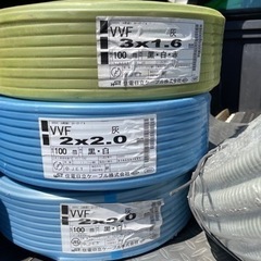 電線　電気工事士さんに　VVF2x2.0 住電日立製　100m