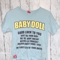 ⑩ 古着BABY DOLL Tシャツ　140サイズ