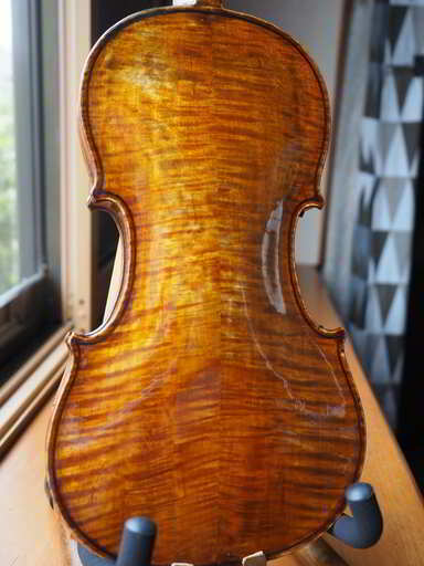 【選定分類：III-⑧モダン・マスターメード・伊太利】Violin Attributed to Giuseppe Ornati1913●国内修復・セッティング・調整済●試奏可