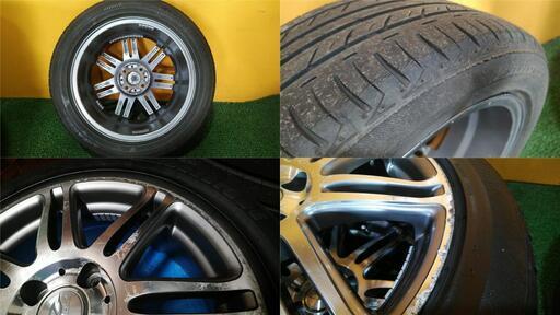 No.833 ブリジストン スニーカー 205/50R16 2016年製 ZINA 16x6.5J