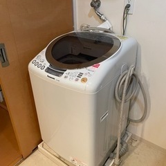 乾燥付きの全自動洗濯機