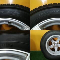 No.836　トーヨー　TOYO　ガリットG5　175/70R14　2019年製　Weds　ジョーカー　14ｘ5.5Ｊ　PCD100　4穴　