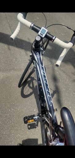 SCOTT ロードバイク アルミニウム製 ブラック/ホワイト ☆スコットのロードバイク☆ SCOTT ロードバイク アルミニウム製