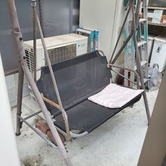 2人用スイングベンチ屋根なし