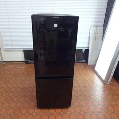 MITSUBISHI 146L 冷凍冷蔵庫 MR-P15EA-KK 2017年製