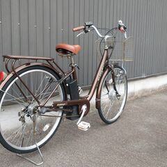 モノマニア四日市】メーカー不明 電動アシスト自転車 (フレームに 