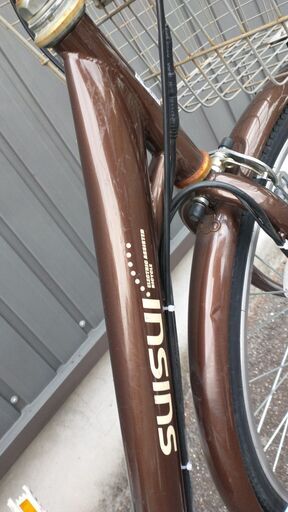 【モノマニア四日市】メーカー不明 電動アシスト自転車 (フレームにSUISUIと記載）