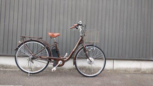 【モノマニア四日市】メーカー不明 電動アシスト自転車 (フレームにSUISUIと記載）