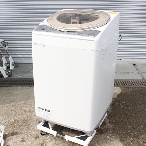 2023低価 2019年製 8kg 洗濯機 SHARP プラズマクラスター ES-TX8C