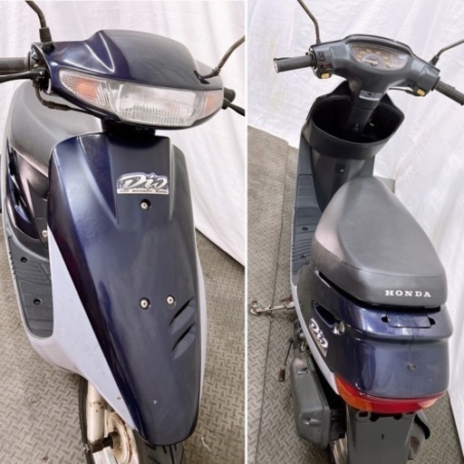 実働 HONDA Dio ディオ AF27 原付 2スト オートバイ 1オーナー 軽整備済み‍ 【#2128】