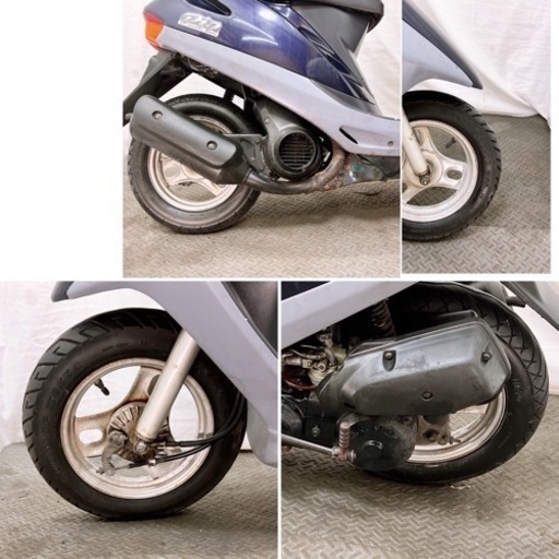 実働 HONDA Dio ディオ AF27 原付 2スト オートバイ 1オーナー 軽整備 ...