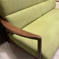 【売約済み】　【チェア祭り！】　【展示品】　飛騨産業　ソファ　キツツキ　Prescelto プレシェルト　2.5p 2.5人掛け　検　キツツキマーク　飛騨家具　ソファー　2人掛け　3人掛け　2p 3p  極上品　美品　北欧　カリモク　マルニ　柏木工　WD MIG  ホワイトオーク　バーチ　無垢材　クレセント　【28万円程】