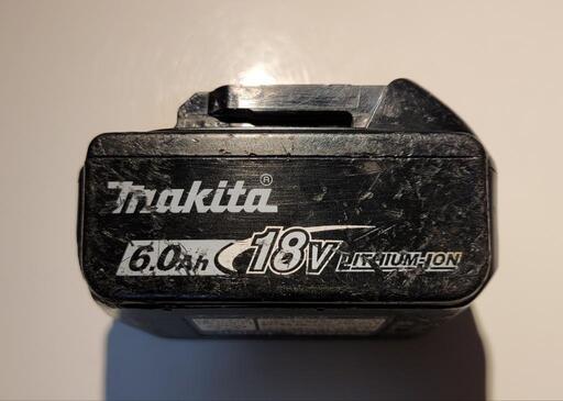 makita　18V 6ah 雪マーク付 マキタ リチウムイオンバッテリー 急速充電対応　マキタバッテリー 純正品