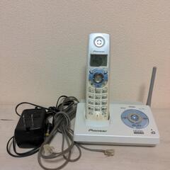 古いけど日本製！パイオニアの電話機