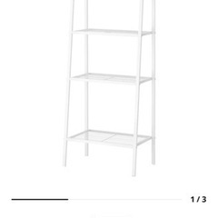 IKEAで人気の白い棚　