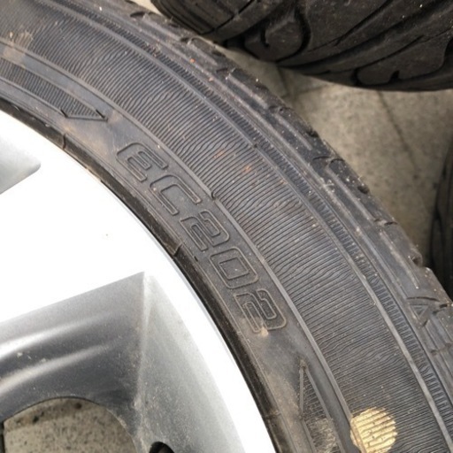 車のパーツ 【取引完了】デイズハイウェイスター純正ホイールとバリ溝 
