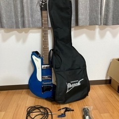 エレキギター　青1