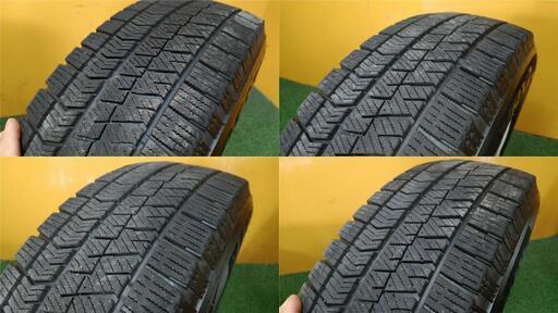 最高 No.837 ブリジストン ブリザック VRX2 185/65R15 2017年製  