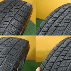 No.837　ブリジストン　ブリザック　VRX2　185/65R15　2017年製　　LAPORTA　15ｘ5.5Ｊ　PCD100　4穴