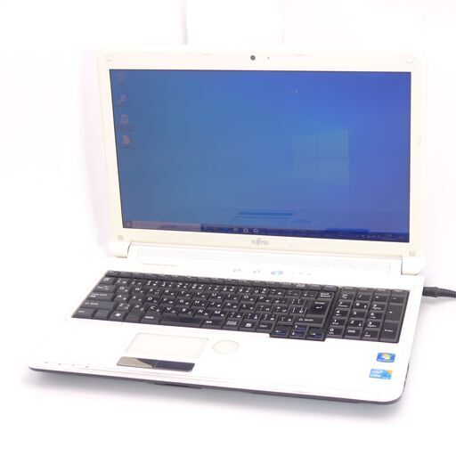 中古良品 日本製 15.6型 Wi-Fi有 ノートパソコン 富士通 AH550/5B Core i5 4GB 500G Blu-ray 無線 Windows10 Office 即使用可
