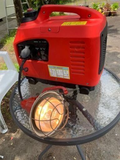 軽量インバーター発電機 SF-1000F 100V動作確認済　程度良