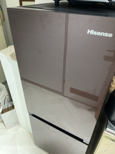 【取引中】Hisense 2ドア 冷蔵庫 一人暮らし用