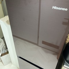 【取引中】Hisense 2ドア 冷蔵庫 一人暮らし用