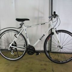 B950★23800円★整備済み スポーツ中古自転車 GIOS　ミストラル　52ｃｍ　ホワイト【クロスバイク】