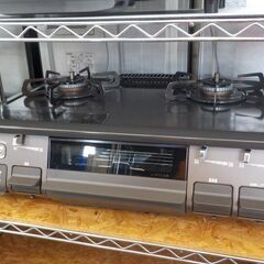 ID008201 ガスコンロ2口（LPガス）2020年パロマ製