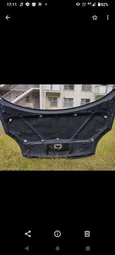 引取限定)zc31s カーボンボンネット他