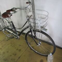 B962限定特価整備済み★ブリヂストン　ロココロイヤル　ベルトドライブ　黒★ 中古自転車 【27インチ 】