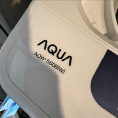 AQUA洗濯機6.0KG無料