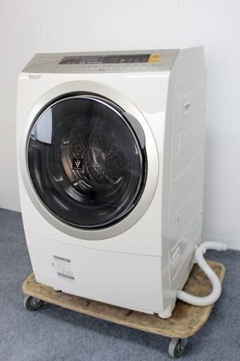 SHARP/シャープ ドラム式洗濯乾燥機 マイクロ高圧シャワー 洗濯10㎏/乾燥6.0㎏ ES-ZP1-NR 2017年製 中古家電 店頭引取歓迎 R5912)