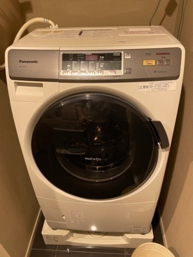 美品 パナソニック 7㎏ドラム式洗濯乾燥機 NA-VH310L