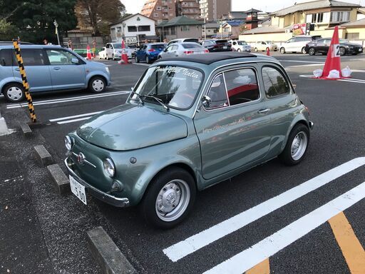Classic FIAT500（1970）で使っていたホイールです。買い替えのため 