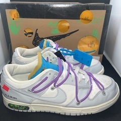 NIKE × OFF WHITE DUNK LOW 1 OF 5...