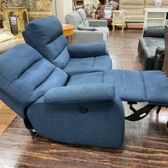 C1*334[ご来店頂ける方限定]2P電動リクライニングソファー