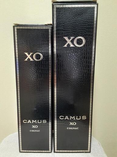 カミュ　CAMUS XO COGNAC 大小２本