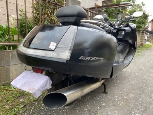 YAMAHA ヤマハ MAXAM マグザム 黒 SG17J ジャンク 登録済 走行可能 要