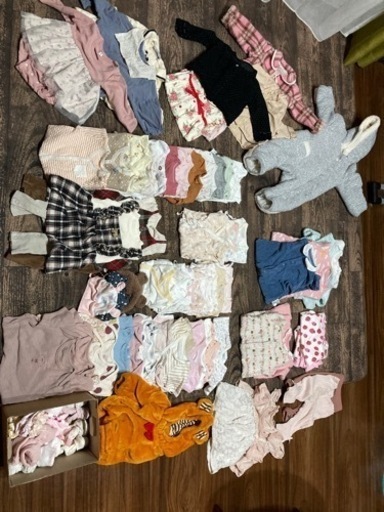✿ 女の子　夏生まれ　出産準備　お洋服等まとめ売り　85点✿
