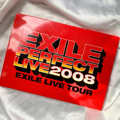EXILE PERFECT LIVE 2008ツアーパンフレット...